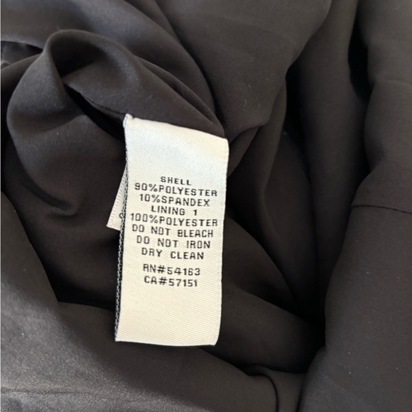 Eliza J black velvet sequin dress with cut out on back 2P - Picture 5 of 5